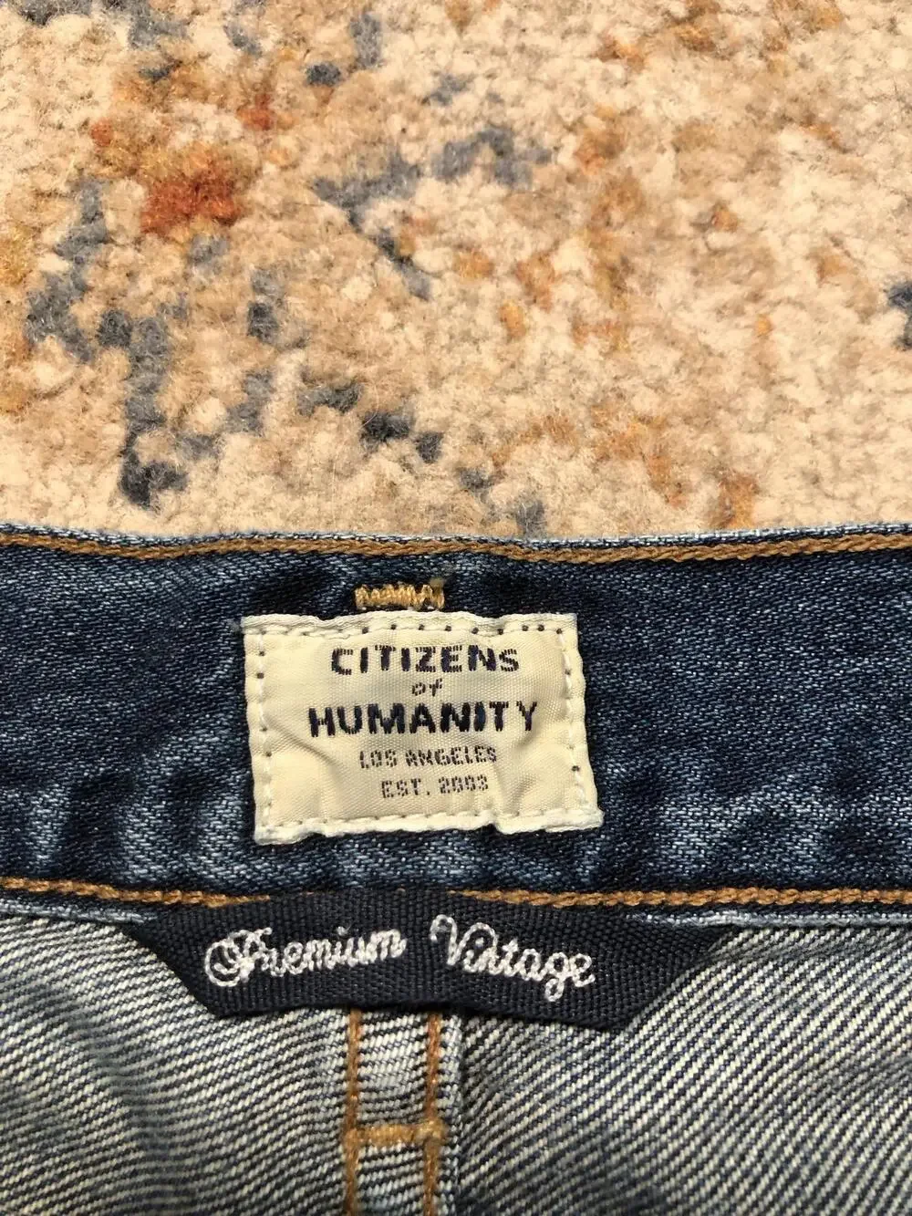 Citizens Of Humanity Premium Vintage Jeans Mens 29x30 Blue Straight Denim Pants